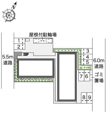 トサキ(40572)の駐車配置図