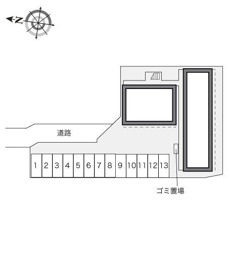 Ｌｕｎａ(21044)の駐車配置図