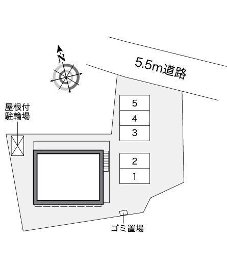 エスペランス(38794)の駐車配置図