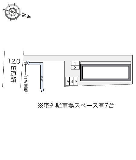 こんどう(21121)の駐車配置図