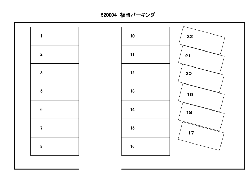 520004の駐車配置図