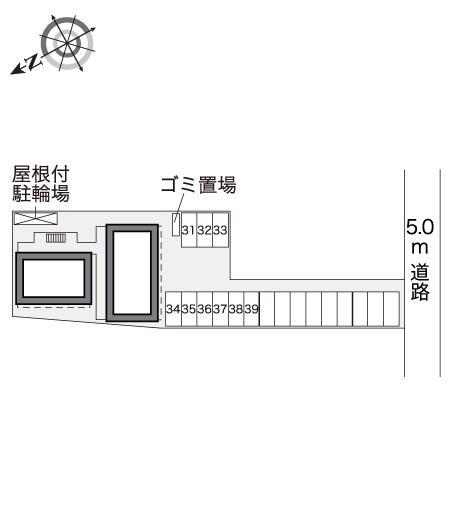 若葉(32261)の駐車配置図
