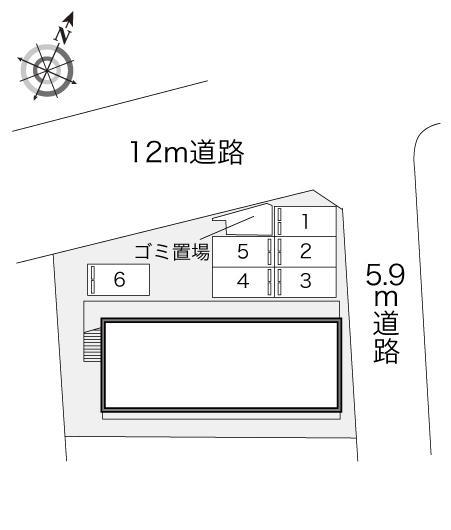 ＧＲＥＡＴＲＩＶＥＲ(17841)の駐車配置図