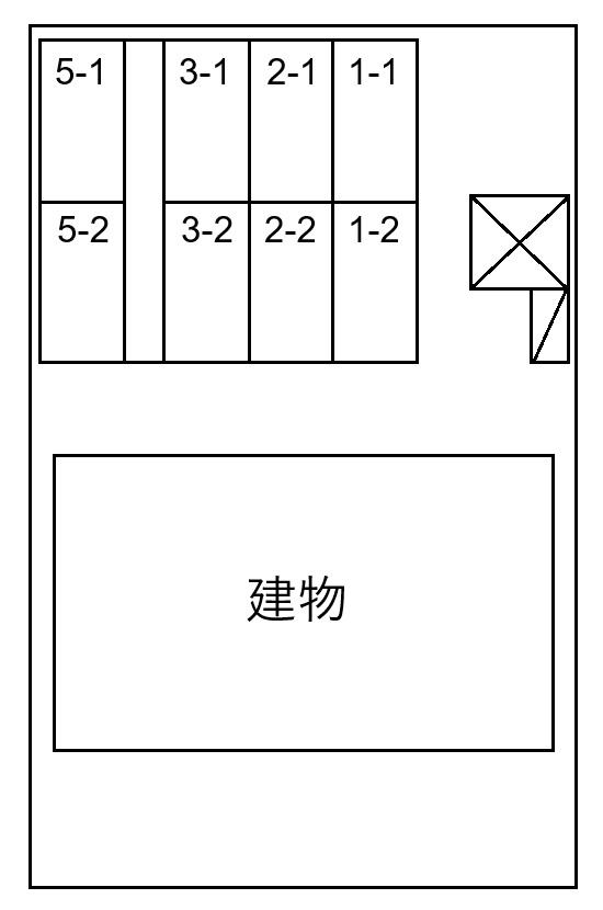 80004ｸﾞﾗﾝﾊﾟﾚｽ松河戸の駐車配置図
