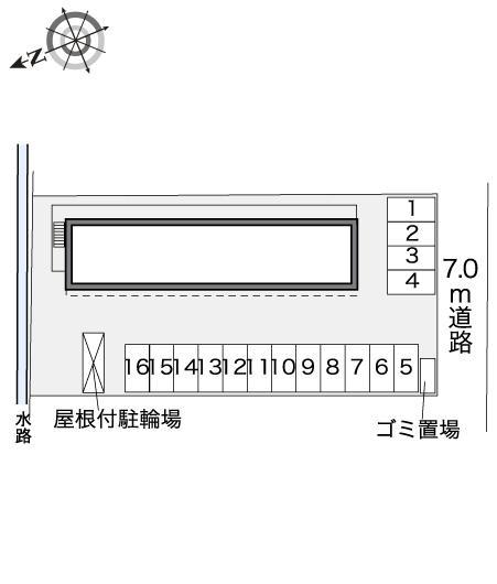 ＰＡＳＴＯＲＡＬ(30783)の駐車配置図