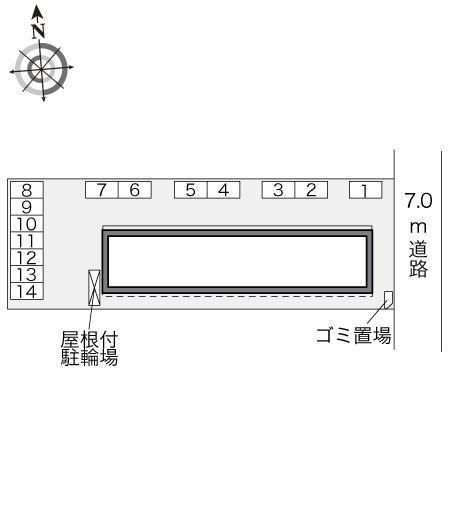 大法(32397)の駐車配置図
