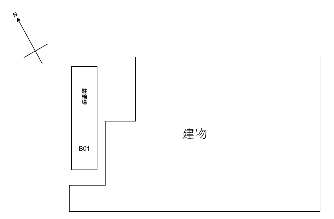 CB東大宮ﾗｲﾌﾞﾘｰの駐車配置図