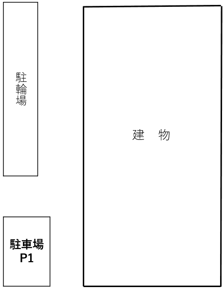 Ｌｏｇ　Ｉｋｅｇａｍｉの駐車配置図