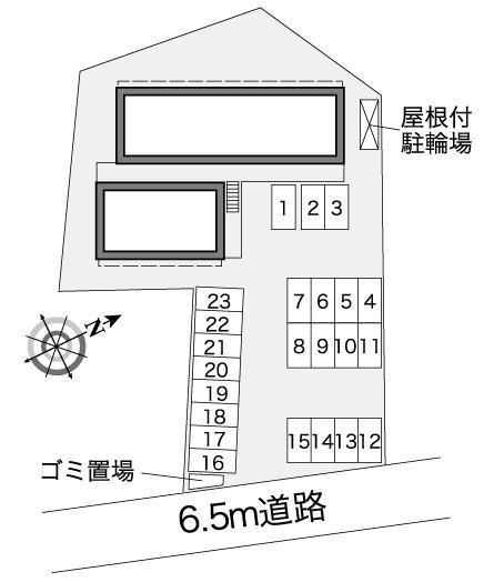 マニエ(37794)の駐車配置図