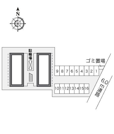ミサリーナ(24482)の駐車配置図