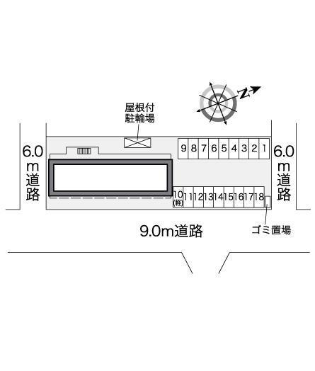 いわせの(27407)の駐車配置図