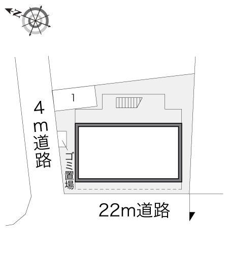 ＭＫ－１(14763)の駐車配置図