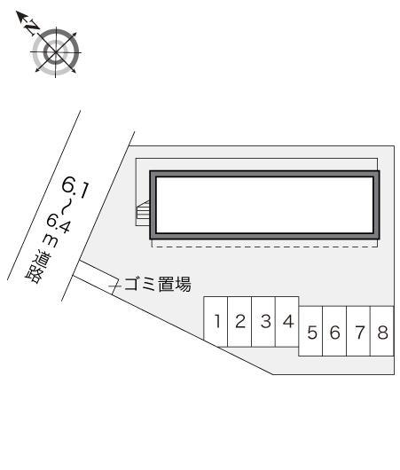 Ｊ・Ｙ(15614)の駐車配置図
