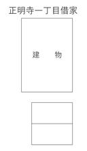 正明寺一丁目借家の駐車場