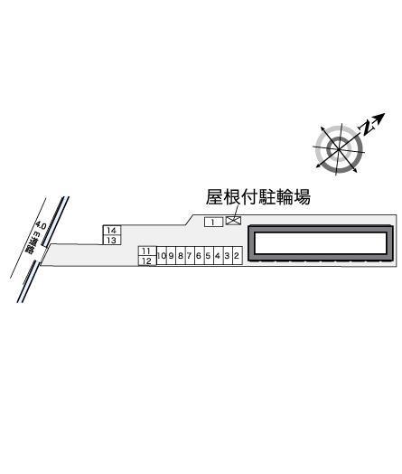 リーブル(38362)の駐車配置図