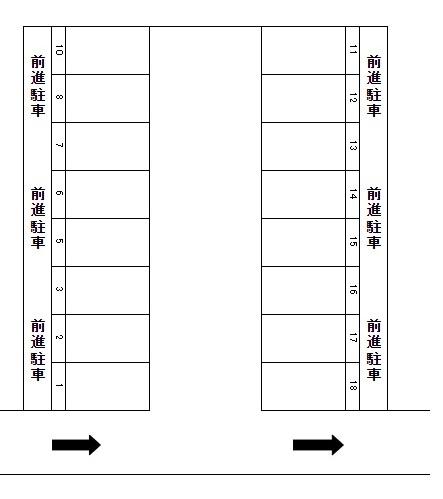 J-089の駐車配置図