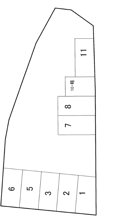作才町モータープールの駐車配置図
