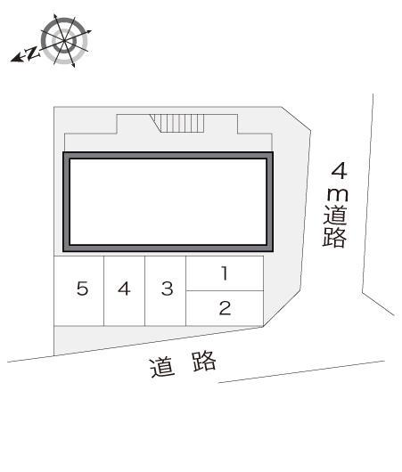 石坂(12278)の駐車配置図