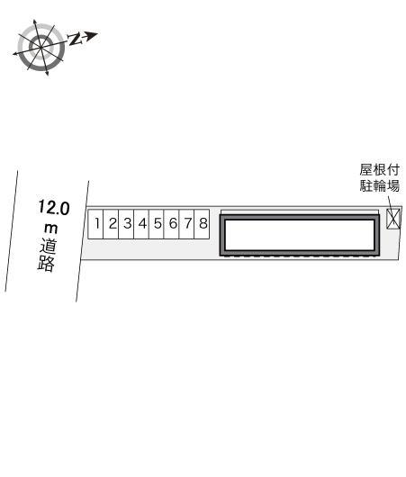 Ｅ柳原(29258)の駐車配置図