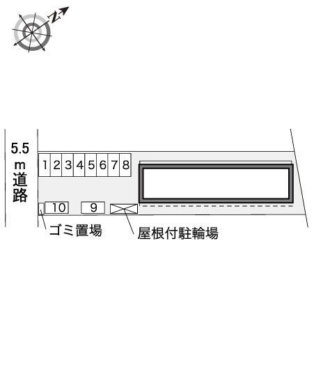 ＲｏｓｅＣｉｔｙ光洋(40847)の駐車配置図