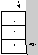コーポ・ラ・マンサーナパーキングの駐車配置図