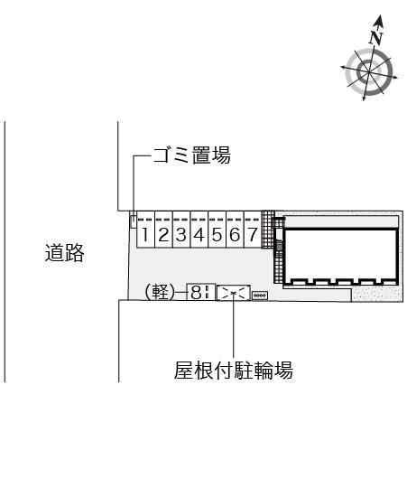 グローベン(54662)の駐車配置図