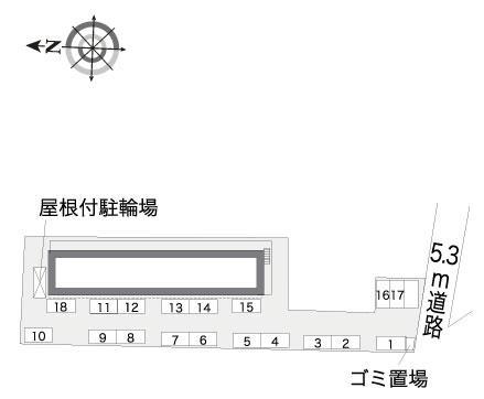 アムール　ＩＷＡＯⅡ(29053)の駐車配置図