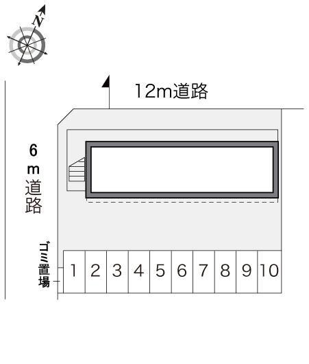 オリマ(16842)の駐車配置図