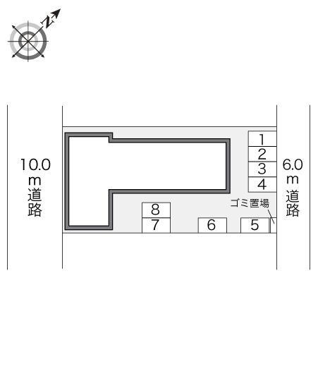 エスペランサ(22736)の駐車配置図