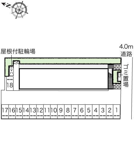 プレズィール(46917)の駐車配置図