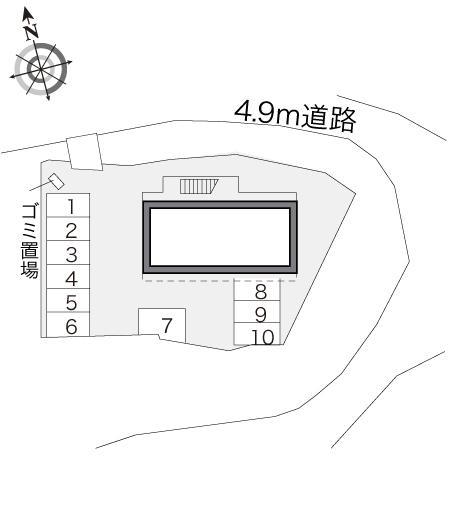大空(17286)の駐車配置図