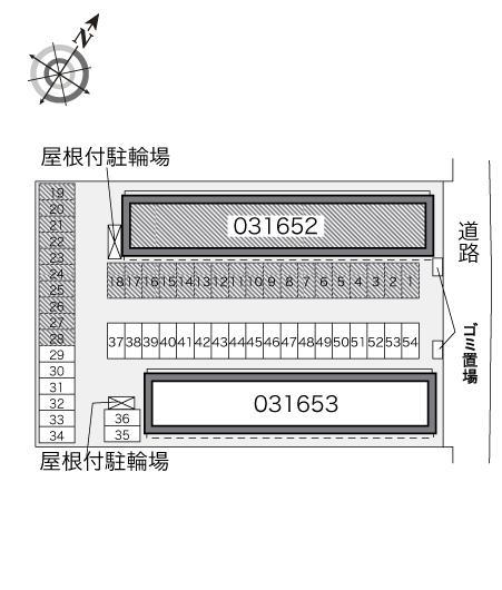 かわごえ　参(31652)の駐車配置図