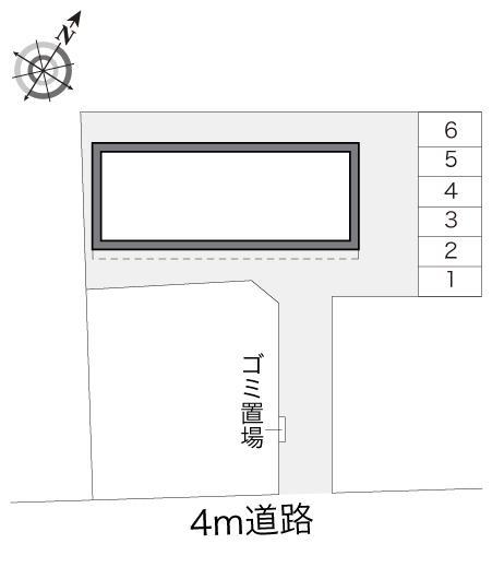 青葉(14812)の駐車配置図