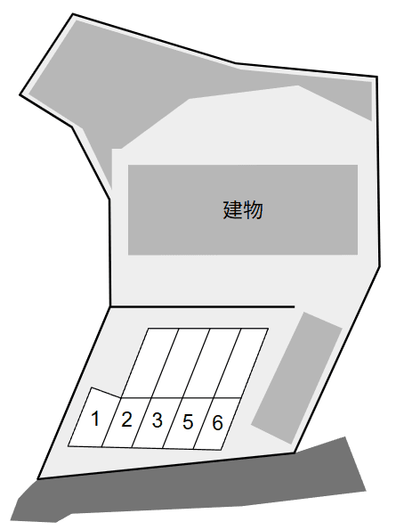 ＣＡＳＡ清水の駐車配置図