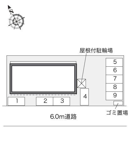 Ｆｒａｎｓｅｓｃ(31263)の駐車配置図
