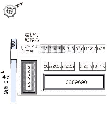 ソフィア　Ａ(28959)の駐車配置図