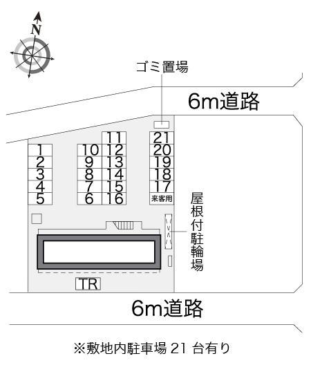 五龍星(14349)の駐車配置図