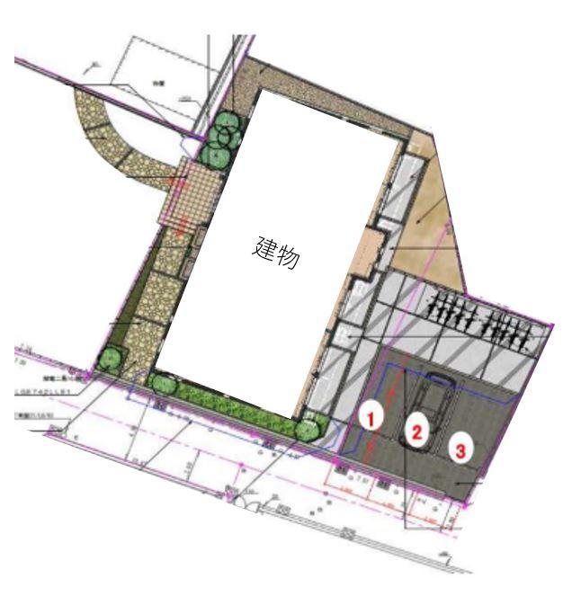 ｒｉｖｉｅｒｅ　庄の駐車配置図
