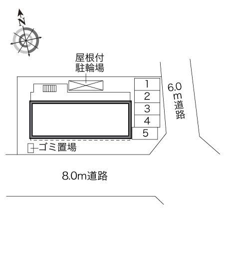 Ｌｉｇｈｔ　Ｃｉｔｙ(28137)の駐車配置図