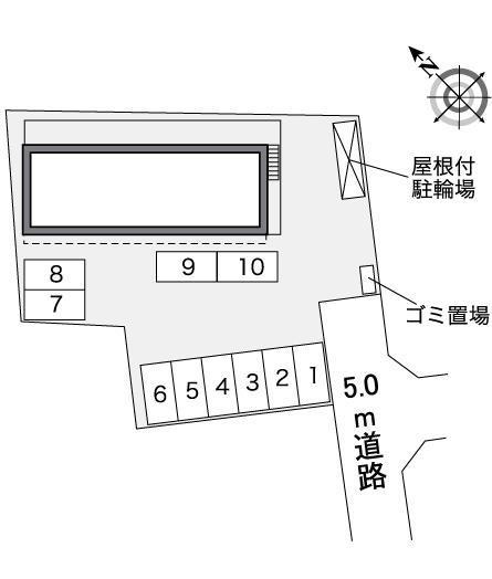 Ａｚｅｌｅａ(35394)の駐車配置図
