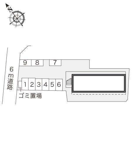 アヴニール(15975)の駐車配置図