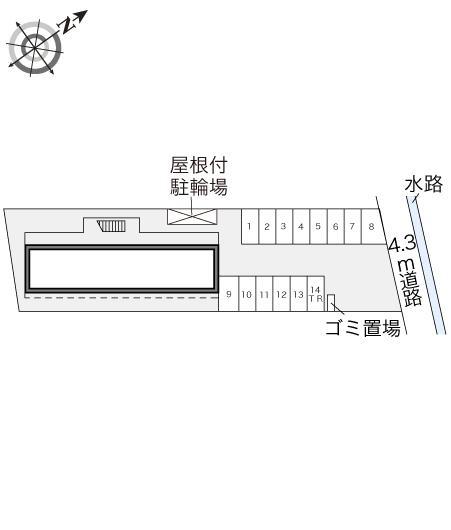 リビエール(15988)の駐車配置図