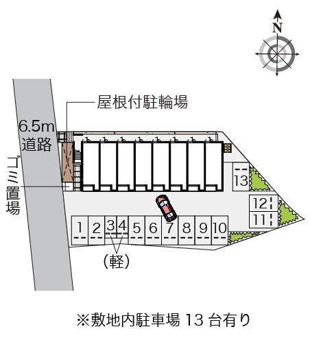 ひまわり(55279)の駐車配置図