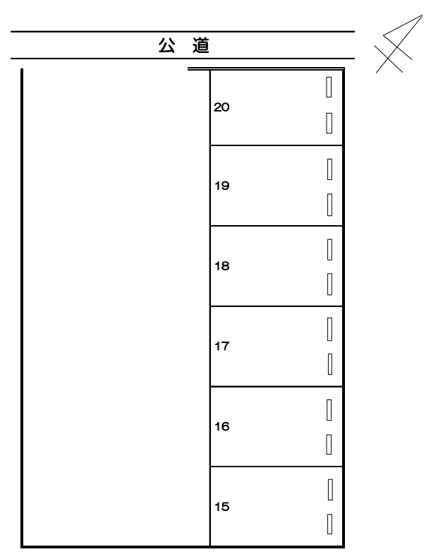 ９４４の駐車配置図