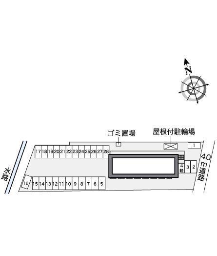 アルカディア(39555)の駐車配置図