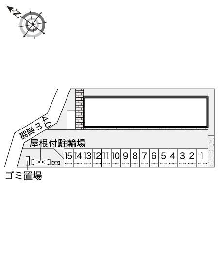 トワイライト時季(45508)の駐車配置図