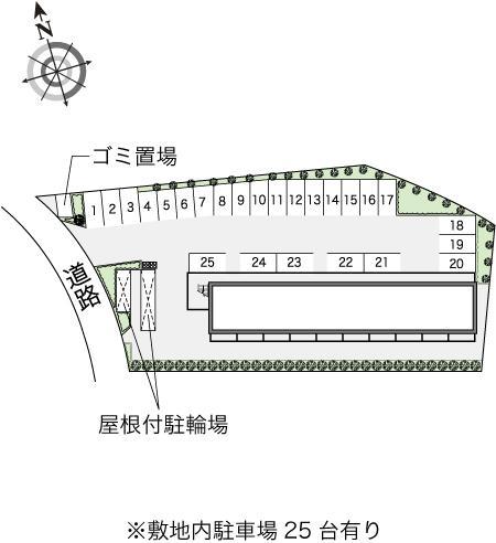 多田２(15710)の駐車配置図