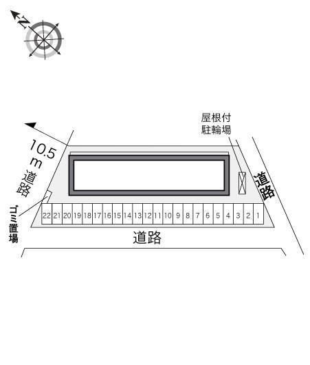 Ｔ＆Ｆ(23454)の駐車配置図