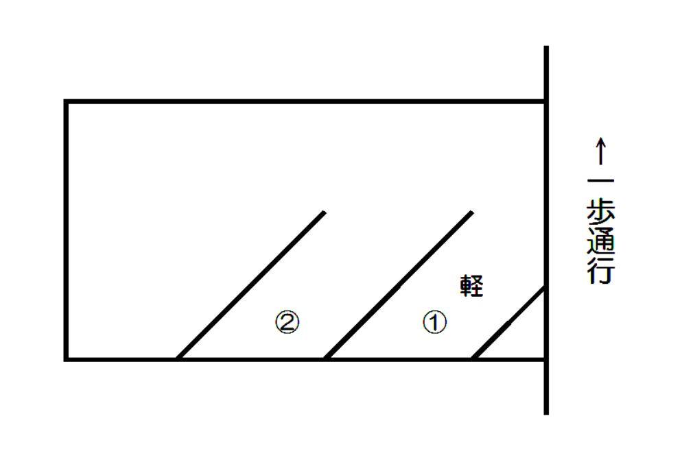 菫パーキングの駐車配置図