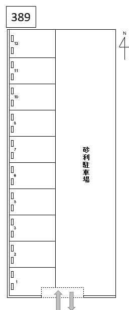 J-389の駐車配置図